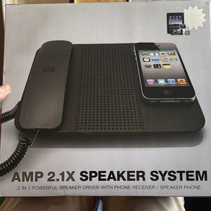 Black AMP 2.1X Speaker System